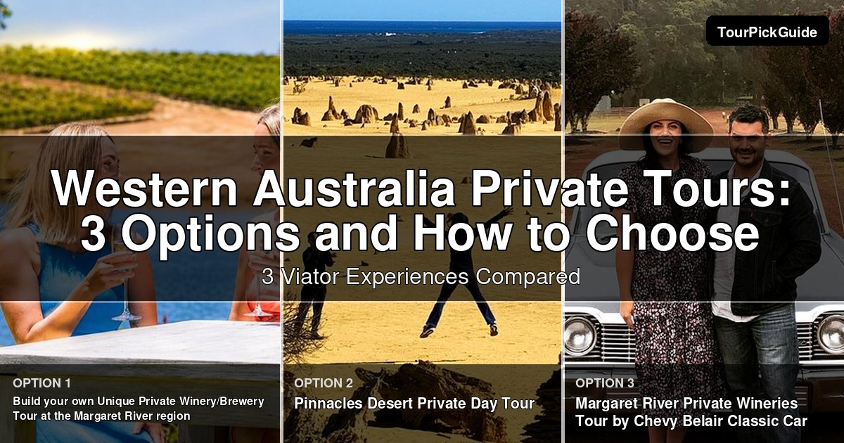 Western Australia private tours – three Viator experiences compared