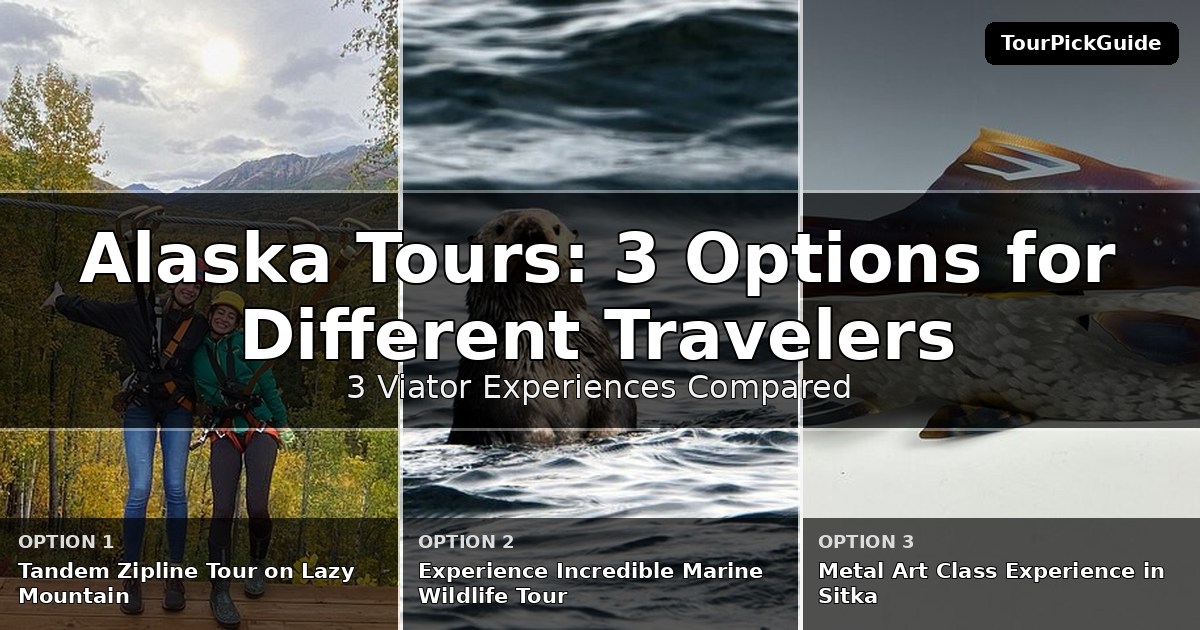 Alaska tours – three Viator experiences compared