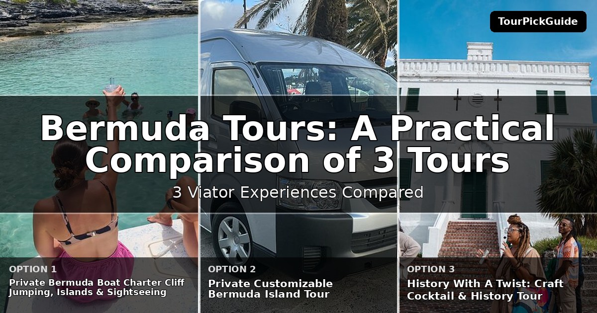 Bermuda tours – three Viator experiences compared