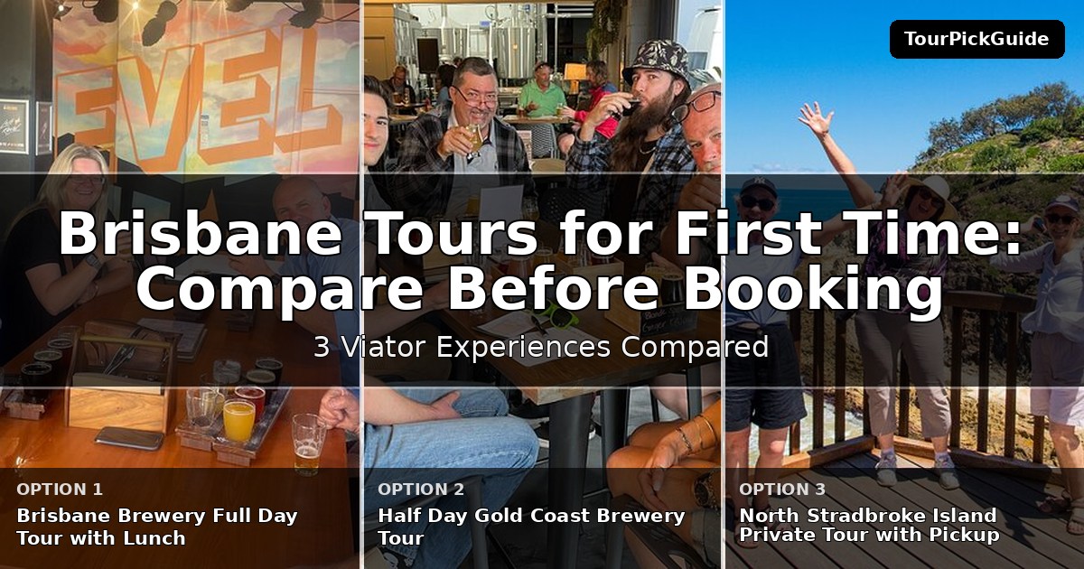 Brisbane tours for first time visitors – three Viator experiences compared