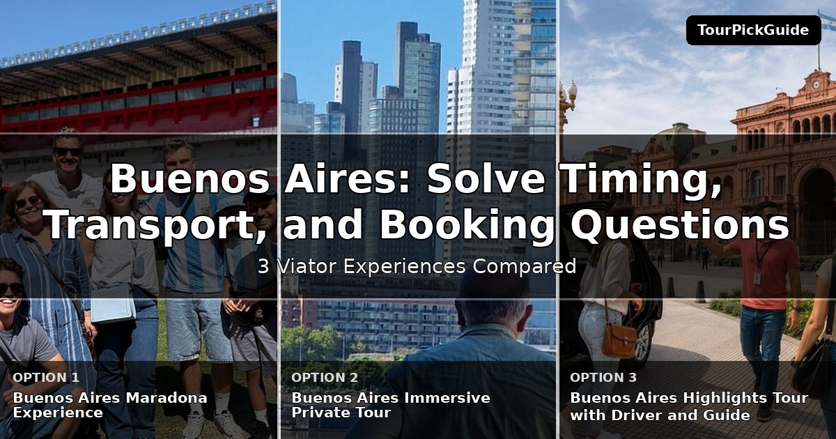 Buenos Aires experiences beyond the highlights – three Viator experiences compared
