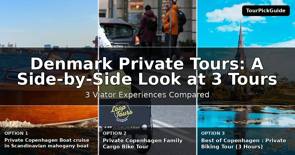 Denmark private tours – three Viator experiences compared