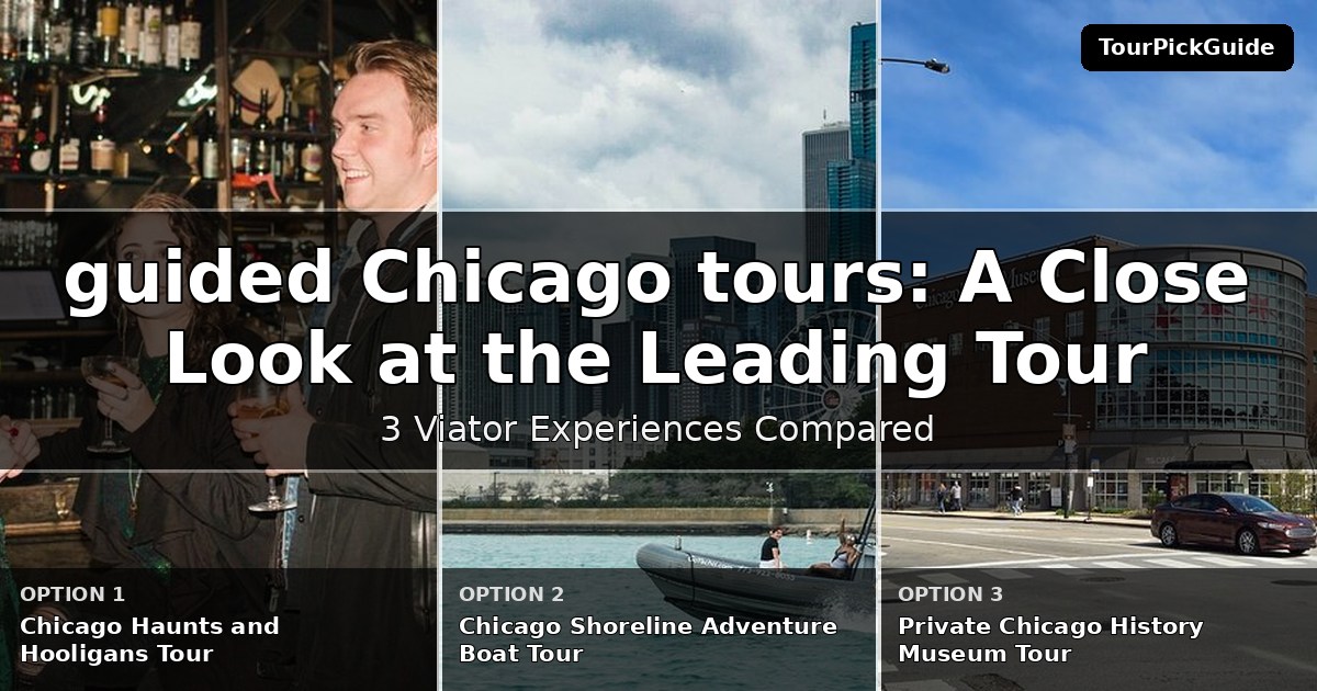 guided Chicago tours – three Viator experiences compared