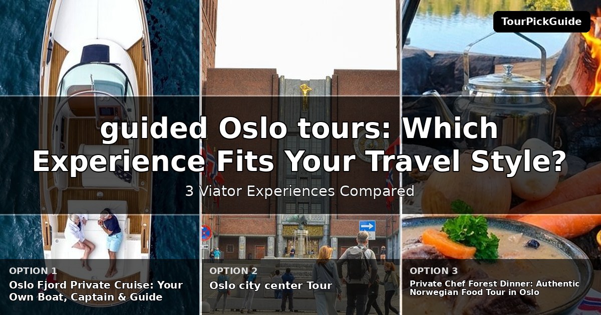 guided Oslo tours – three Viator experiences compared
