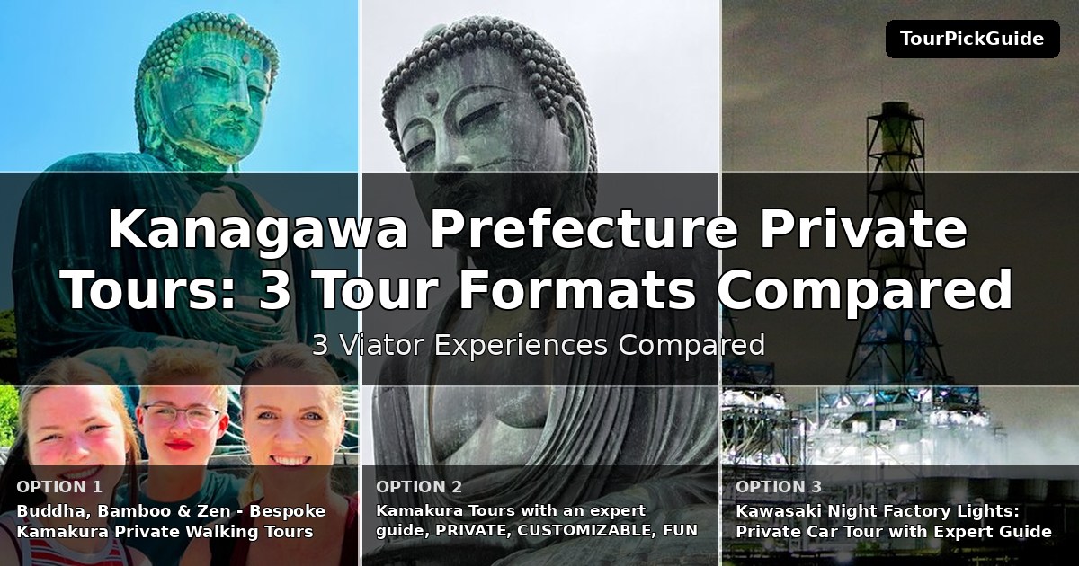 Kanagawa Prefecture private tours – three Viator experiences compared