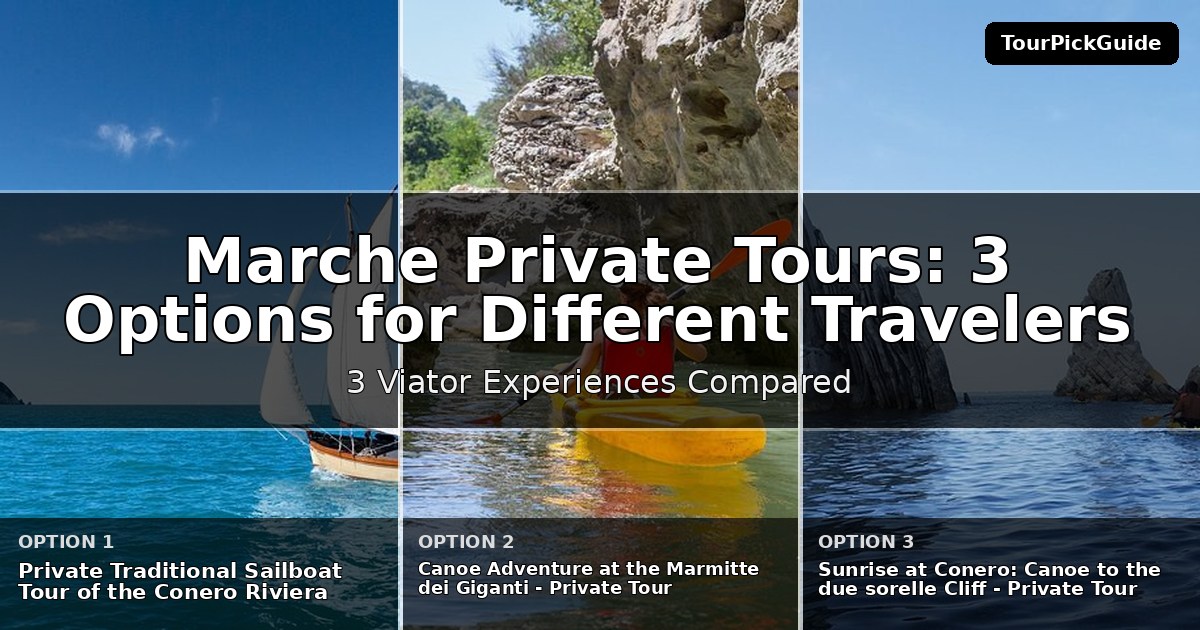 Marche private tours – three Viator experiences compared