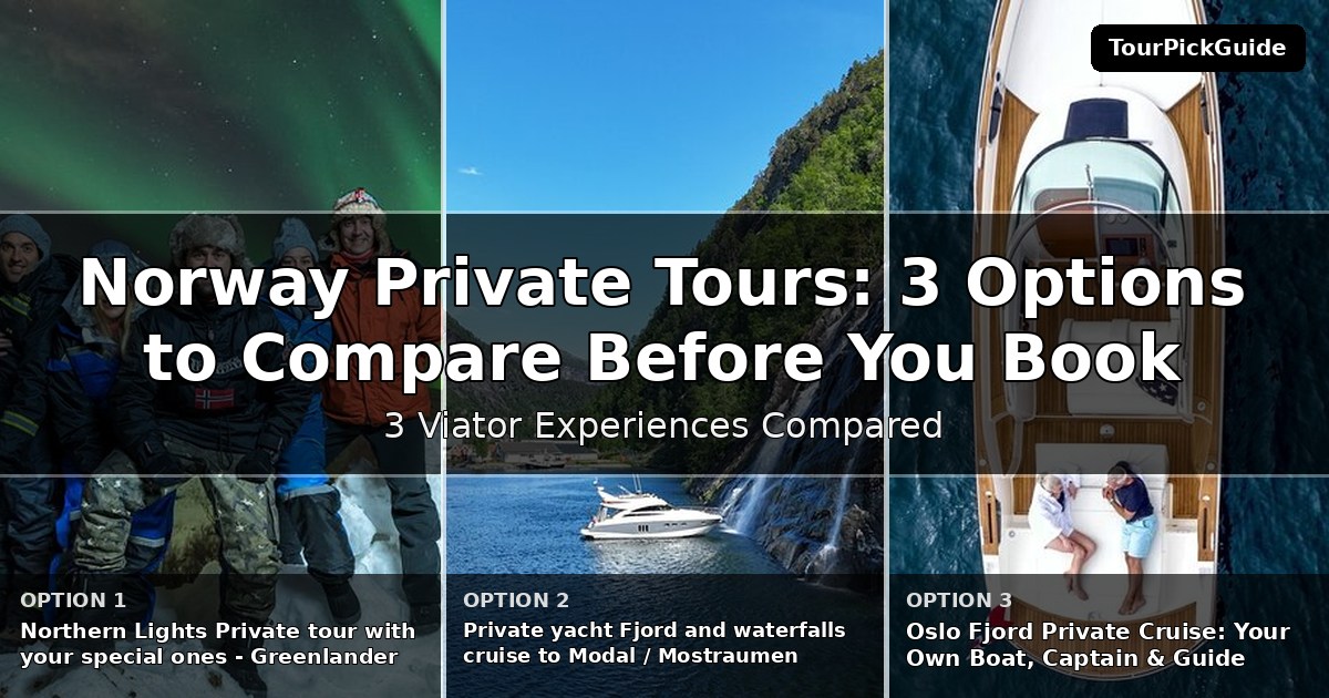 Norway private tours – three Viator experiences compared