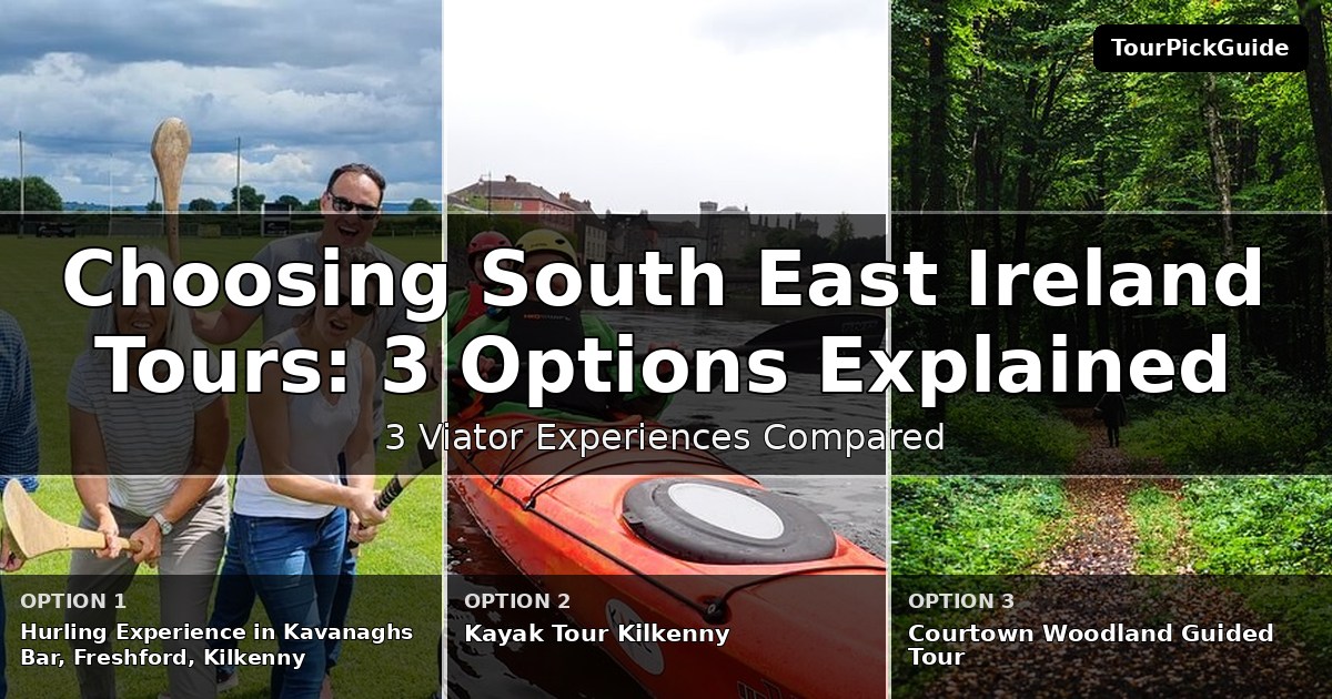 South East Ireland tours – three Viator experiences compared