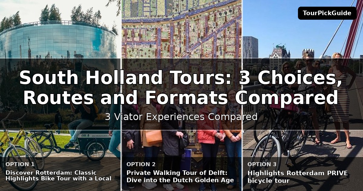 South Holland tours – three Viator experiences compared
