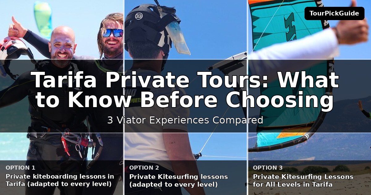 Tarifa private tours – three Viator experiences compared