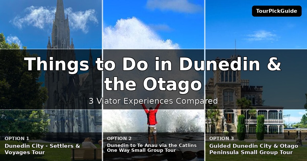 things to do in Dunedin & The Otago Peninsula – three Viator experiences compared