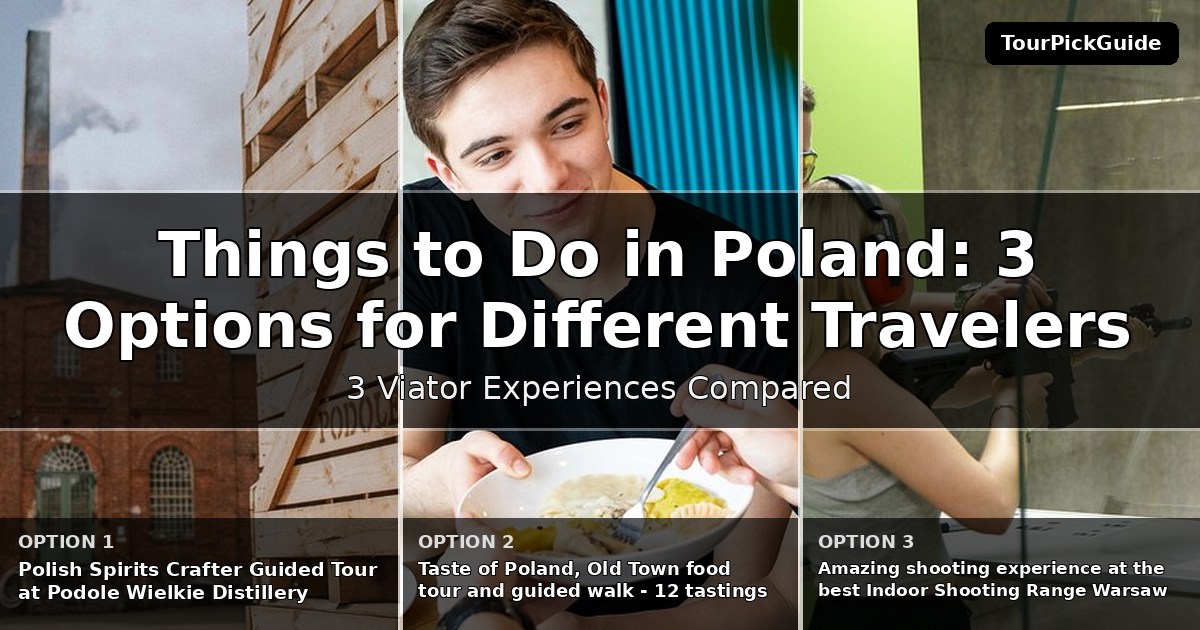 things to do in Poland – three Viator experiences compared