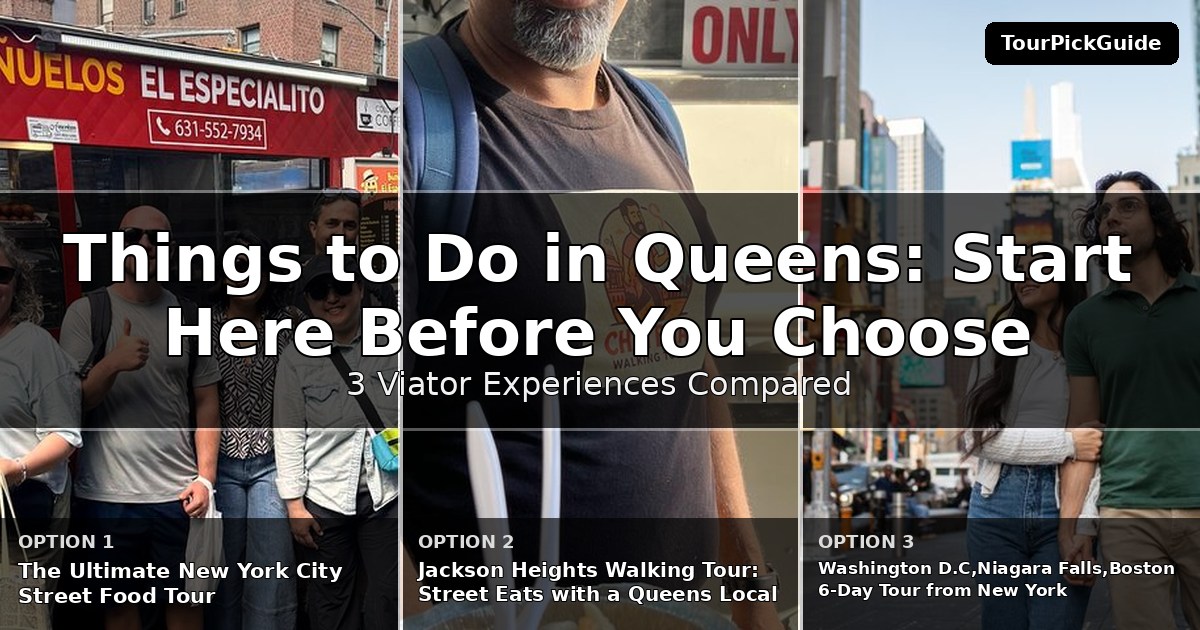 things to do in Queens – three Viator experiences compared