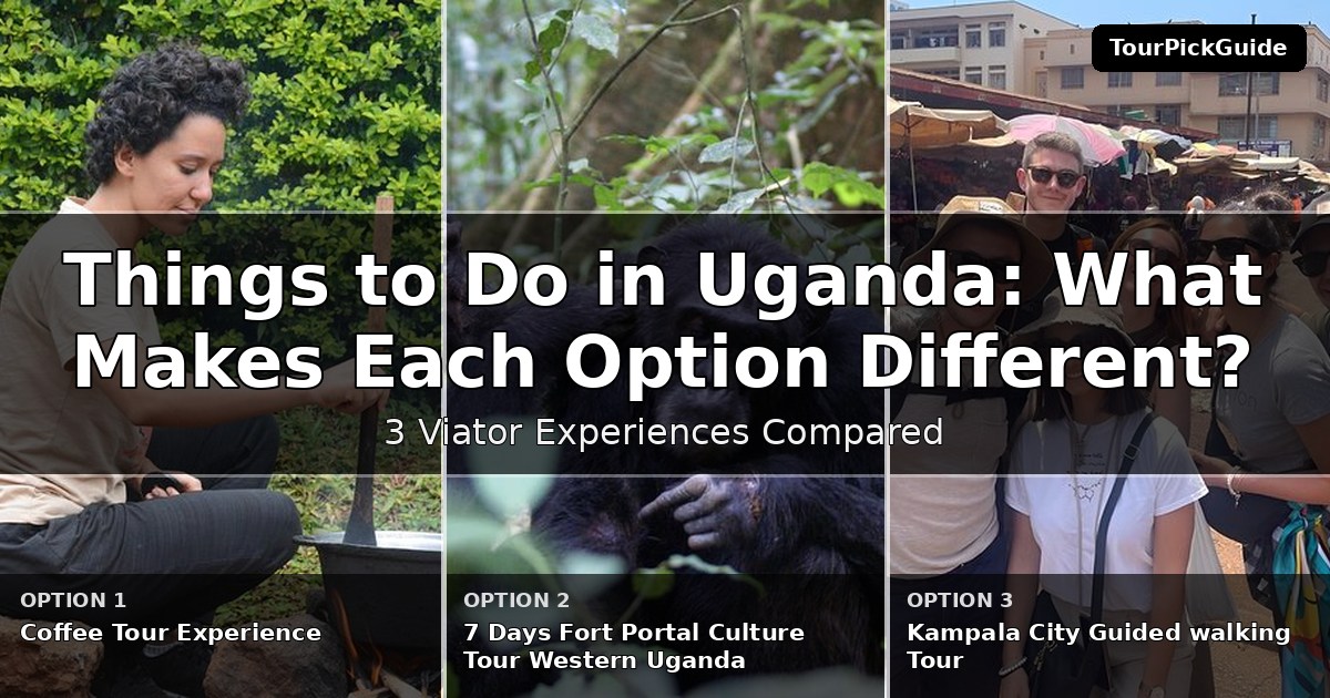 things to do in Uganda – three Viator experiences compared