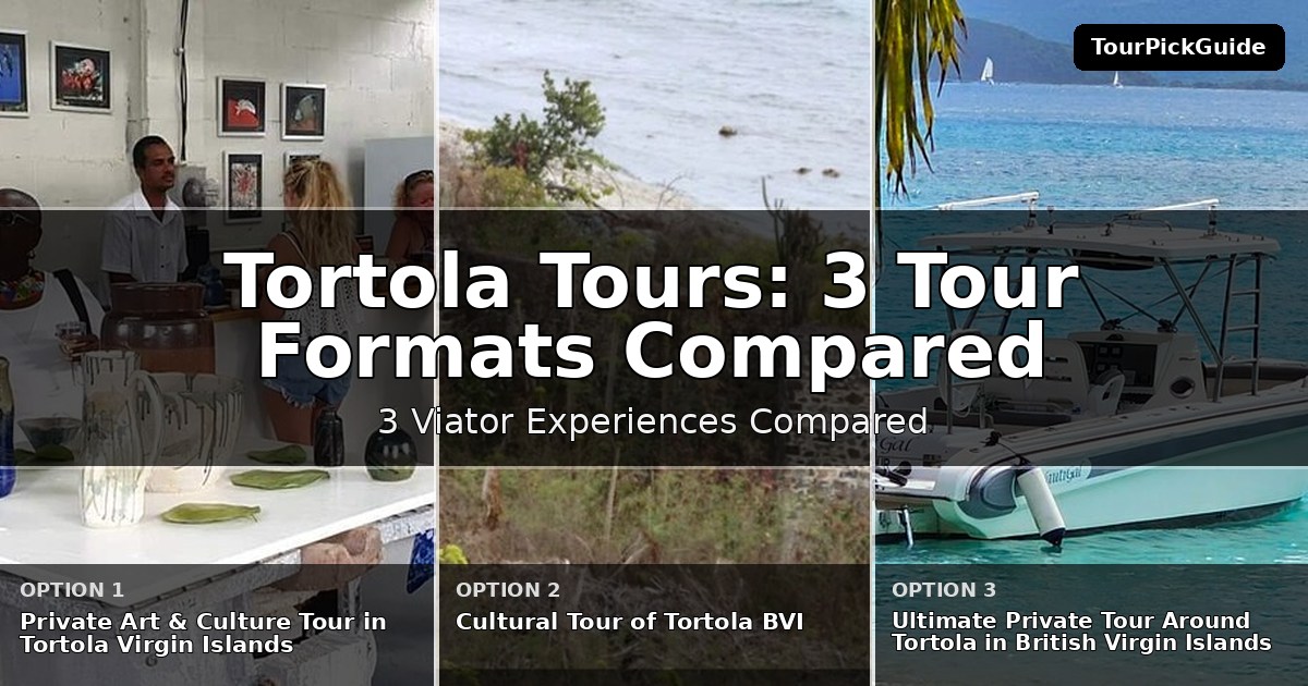 Tortola tours – three Viator experiences compared
