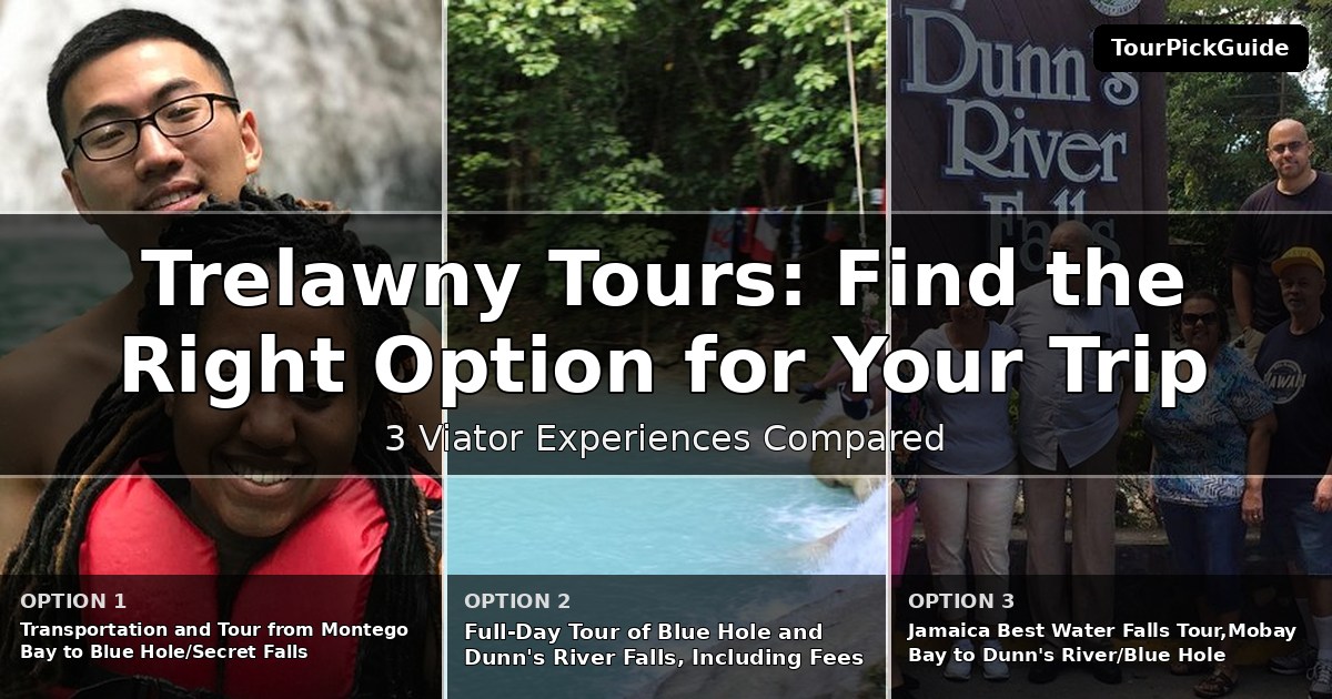 Trelawny tours – three Viator experiences compared