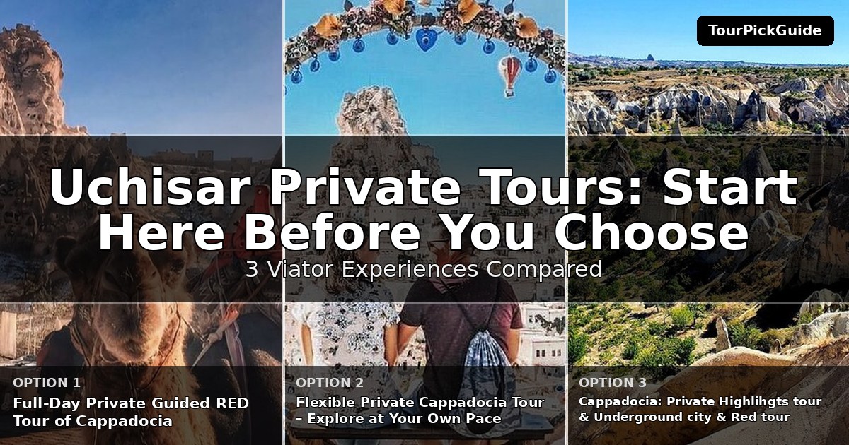 Uchisar private tours – three Viator experiences compared
