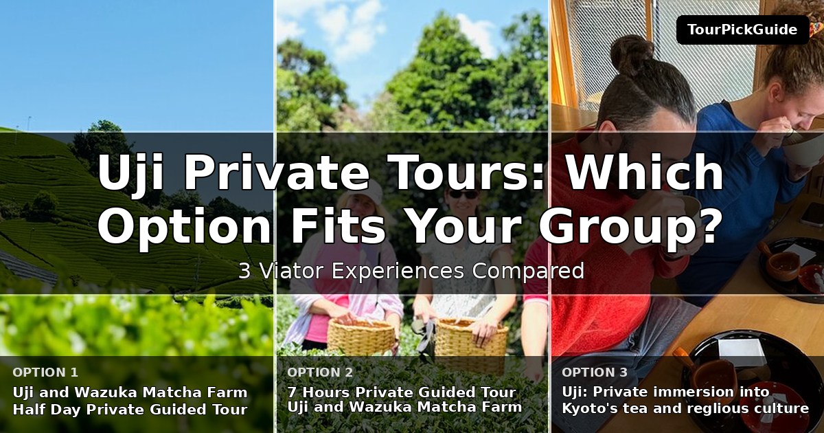 Uji private tours – three Viator experiences compared