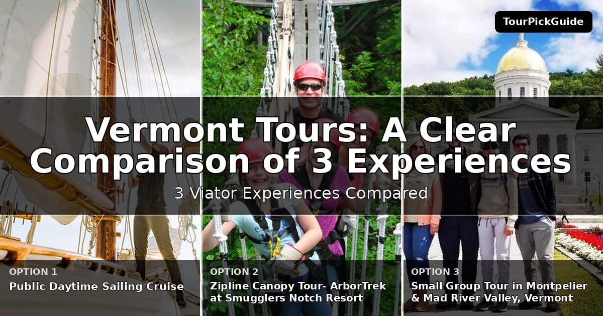 Vermont tours – three Viator experiences compared