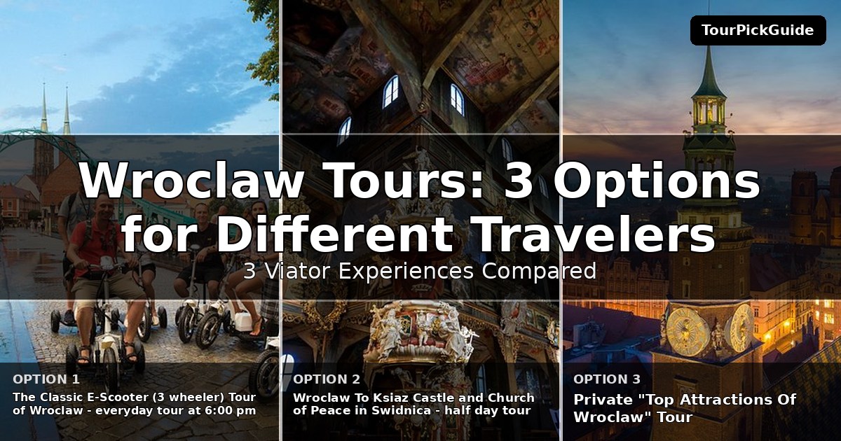 Wroclaw tours – three Viator experiences compared