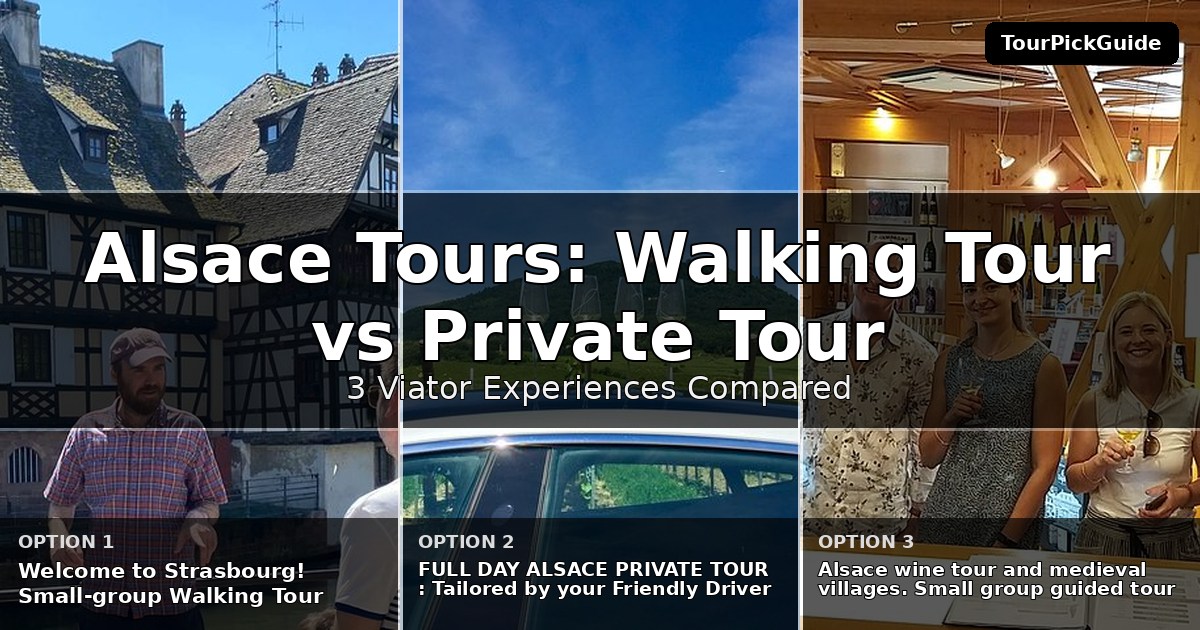 Alsace tours – three Viator experiences compared