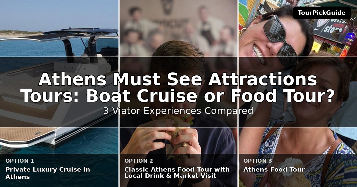 Athens must see attractions tours – three Viator experiences compared