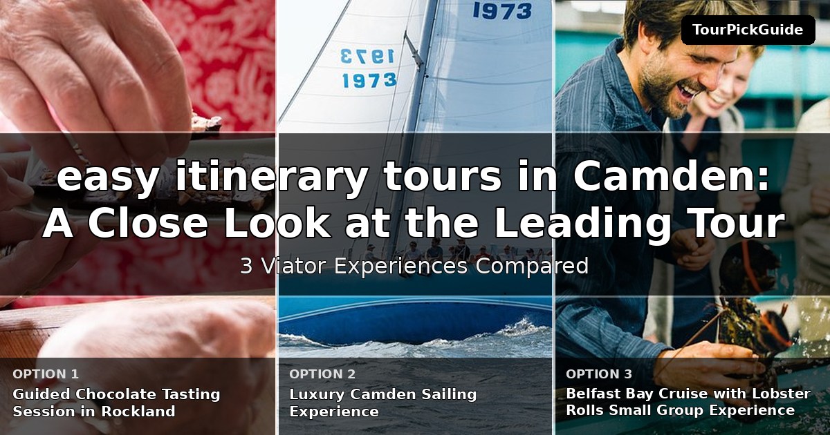 easy itinerary tours in Camden – three Viator experiences compared