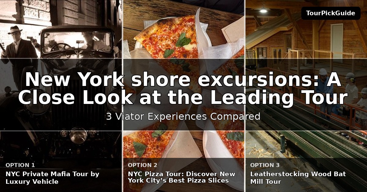 New York shore excursions – three Viator experiences compared