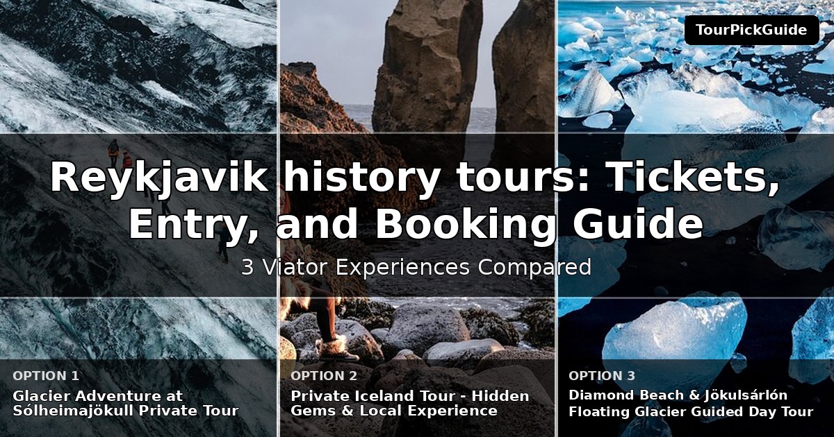 Reykjavik history tours – three Viator experiences compared